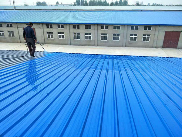 秀峰 彩钢瓦喷漆翻新工业厂房、仓库